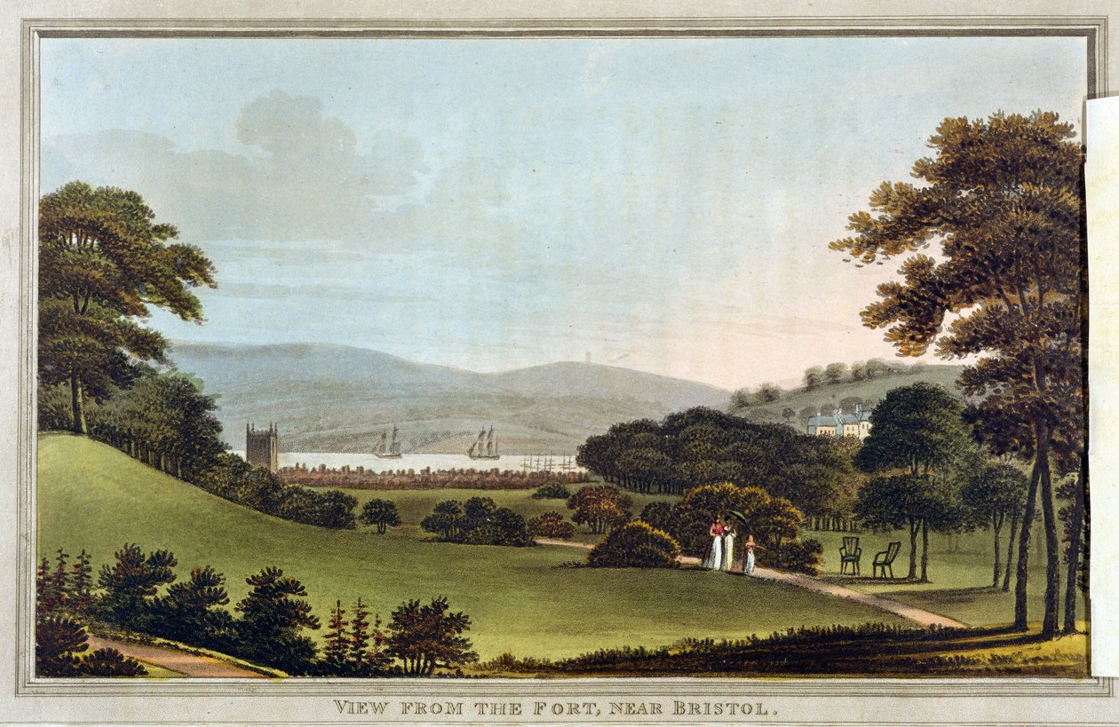 View from the Fort, near Bristol, from 