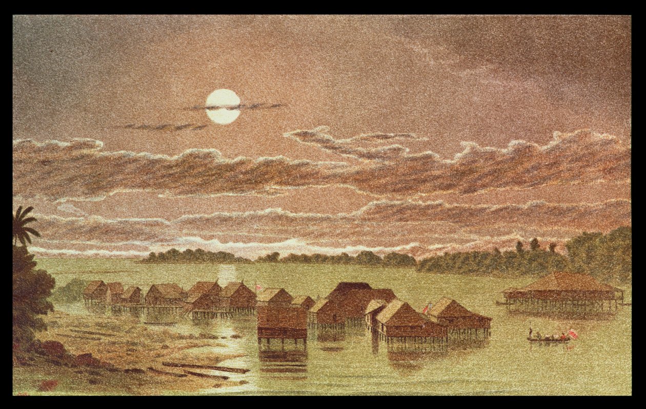 Village on Basilan, Philippines by English School