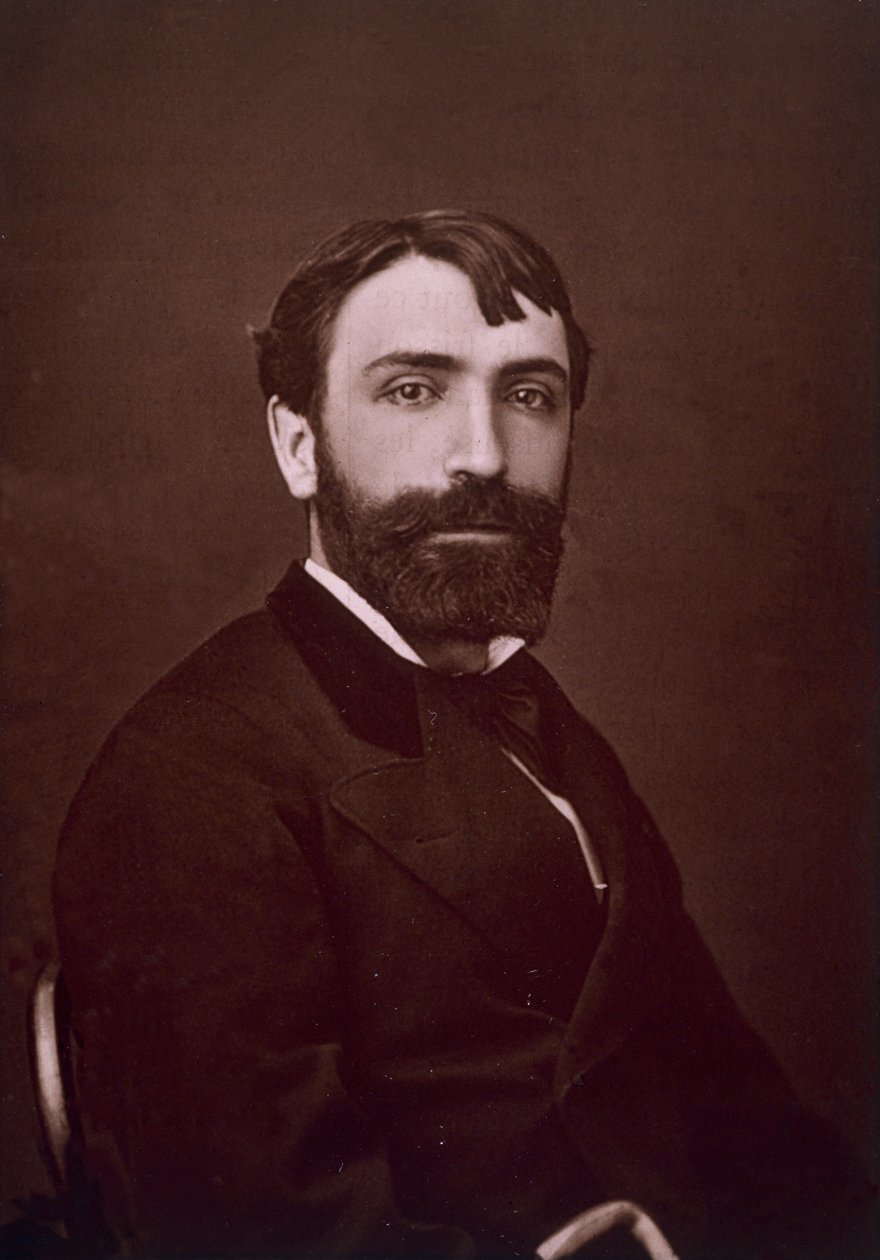 Antonin Mercie (1845-1916), from Galerie Contemporaine by French Photographer