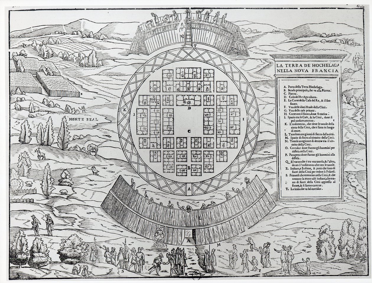 Foundation of Hochelaga (Montreal), from 