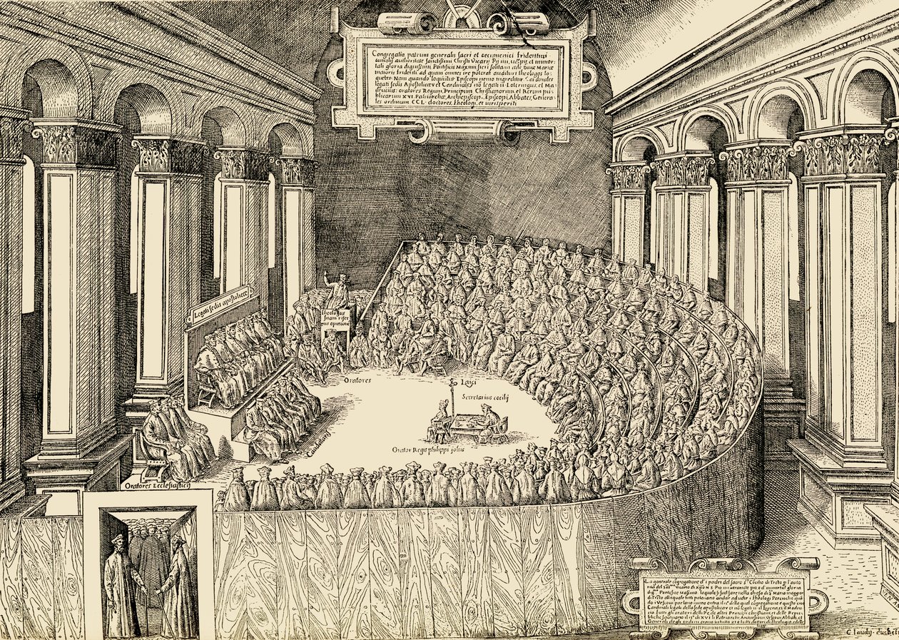 The Council of Trent (1545-63) by Italian School