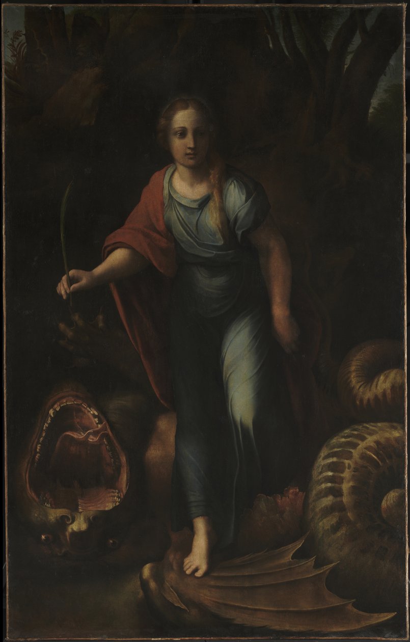 Saint Margaret by Raffaello Sanzio Raphael
