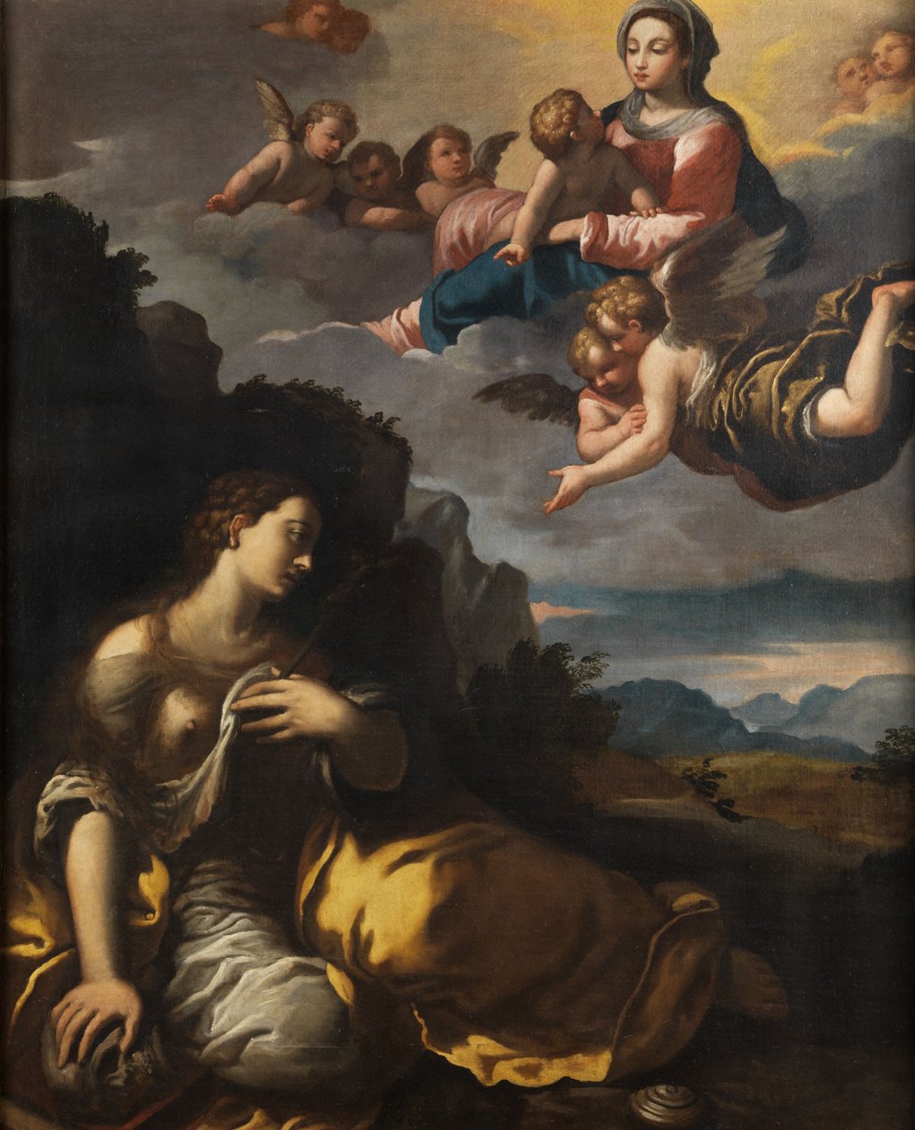 The Penitent Mary Magdalene by Sigismondo Scarsellino