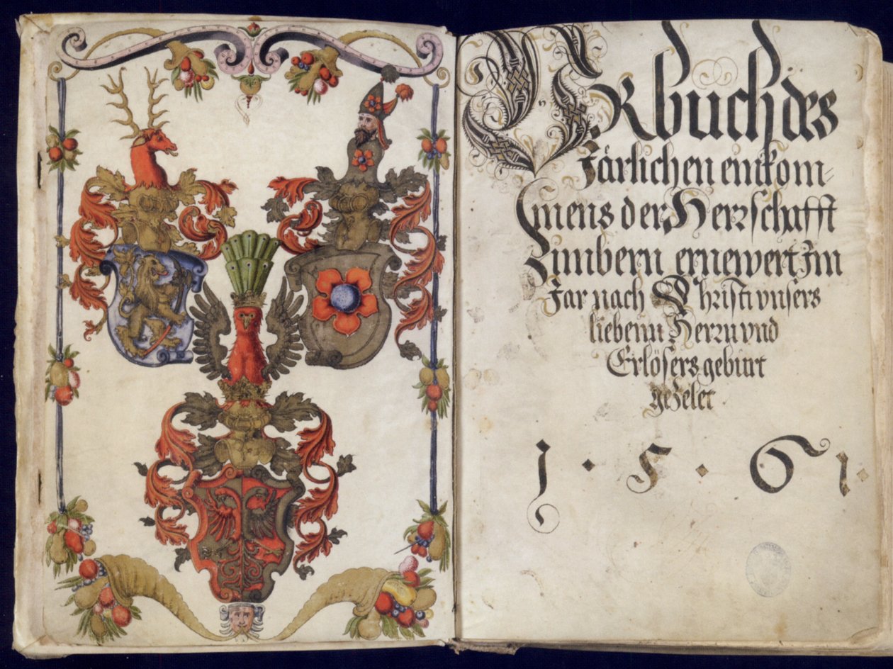 Lagerbuch der Herrschaft Meßkirch by Unknown