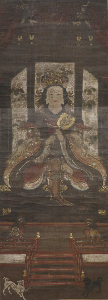 Niu Myōjin (Goddess of Mount Kōya) by Unknown