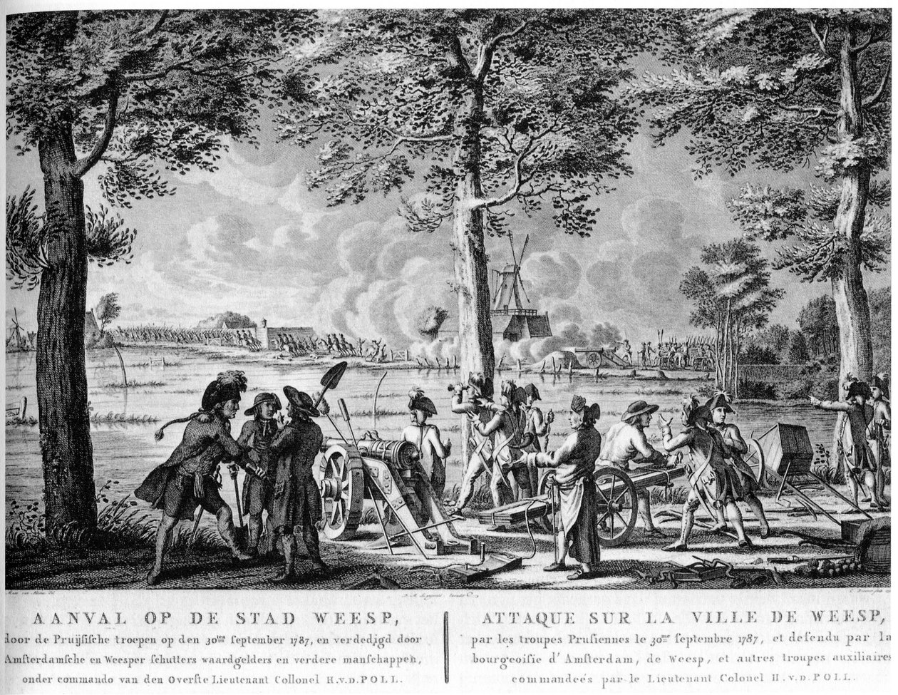 Prussian Attack on Weesp, 1787 by Unknown