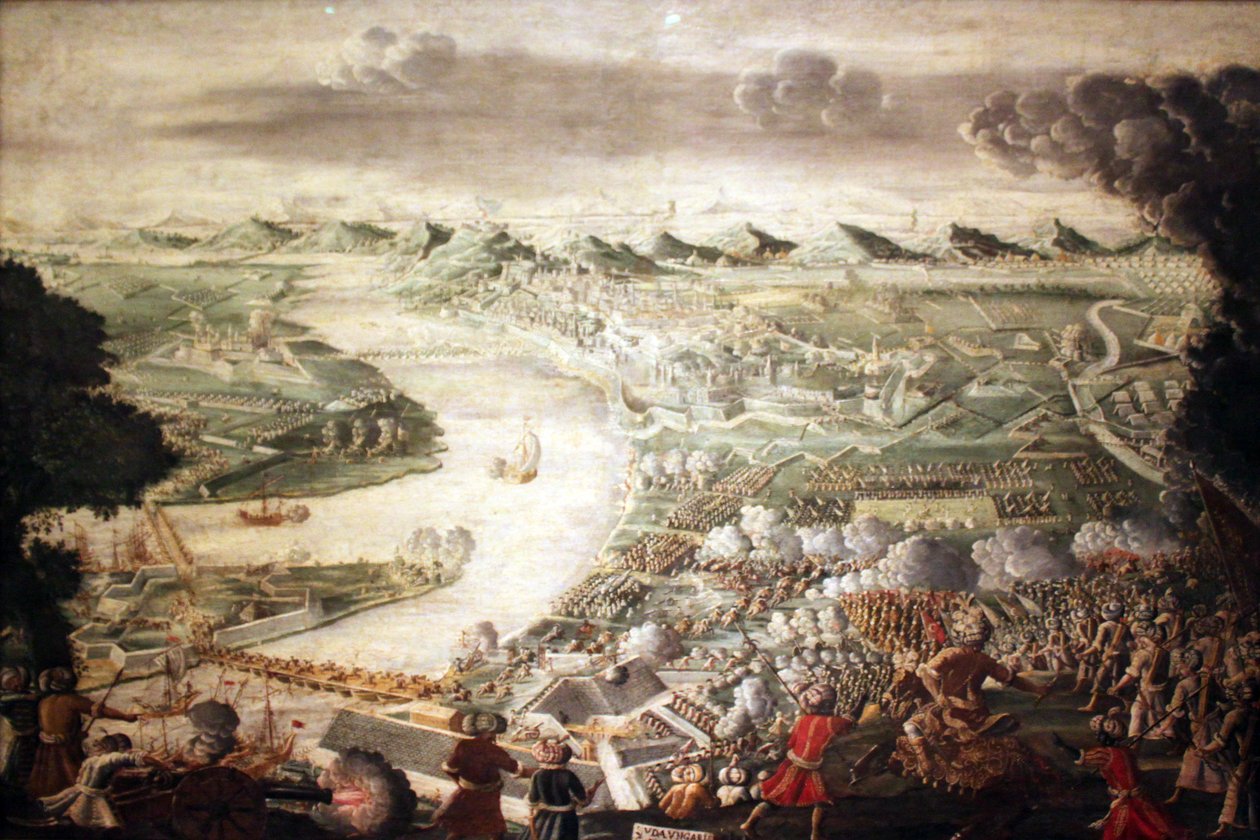 The Taking of Buda, 1686 by Unknown