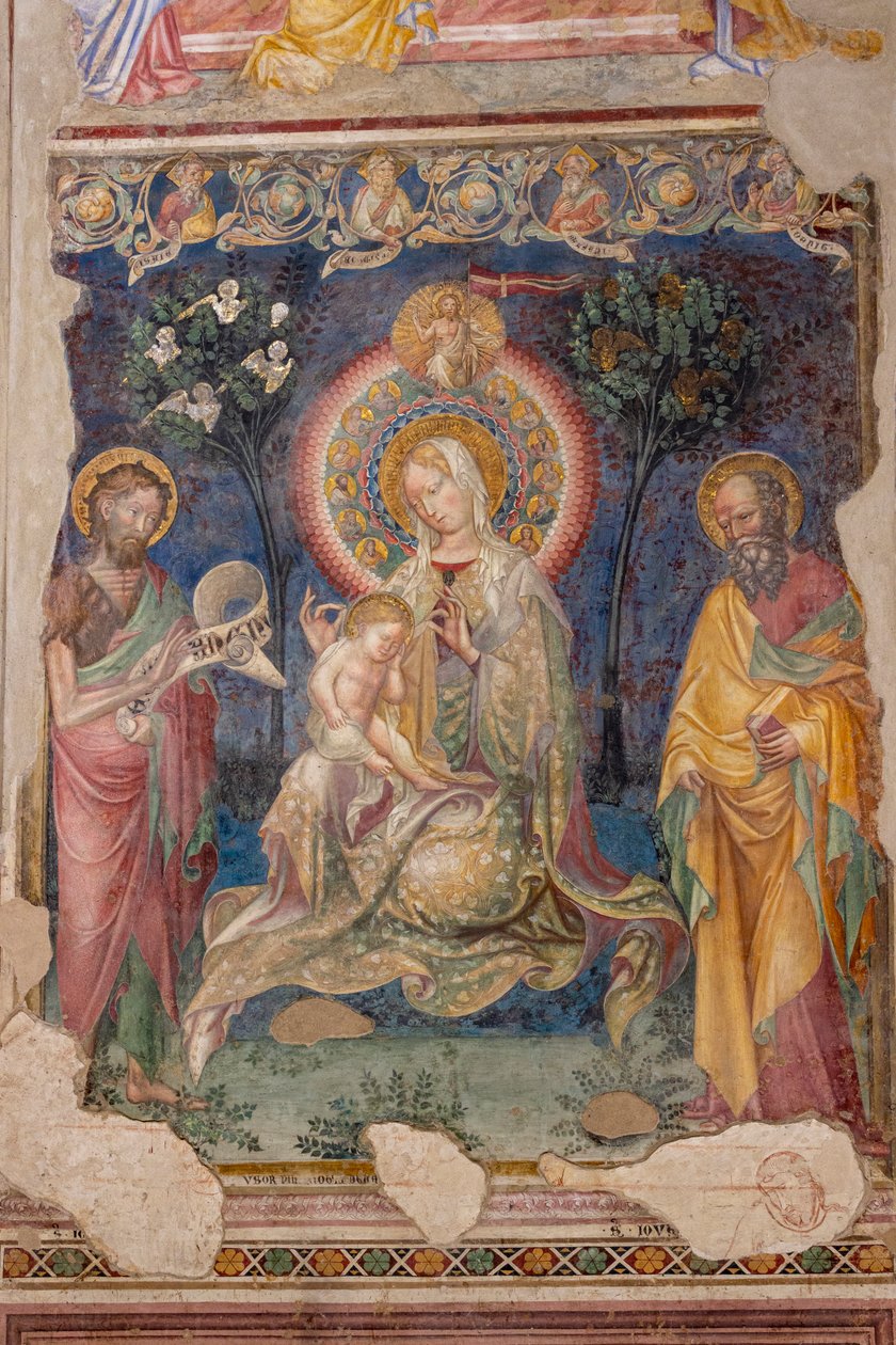 Urbino, Oratorio di San Giovanni by Lorenzo da  Sanseverino