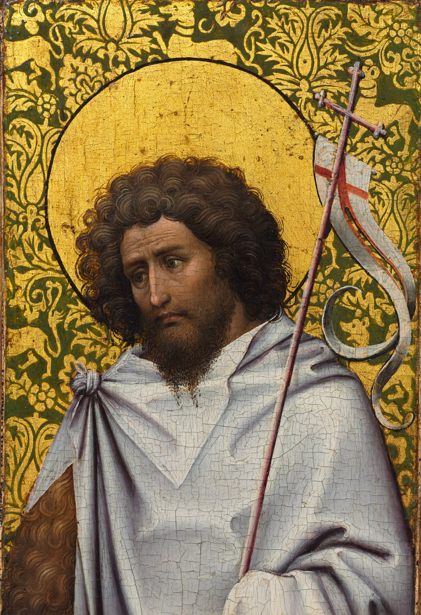 John the Baptist, c.1410 by (1375/8 1444) Master of Flemalle