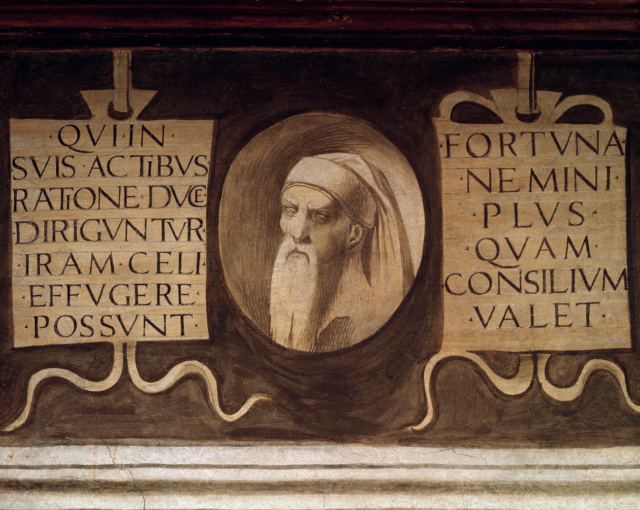 Detail of the Maximes by Giorgione