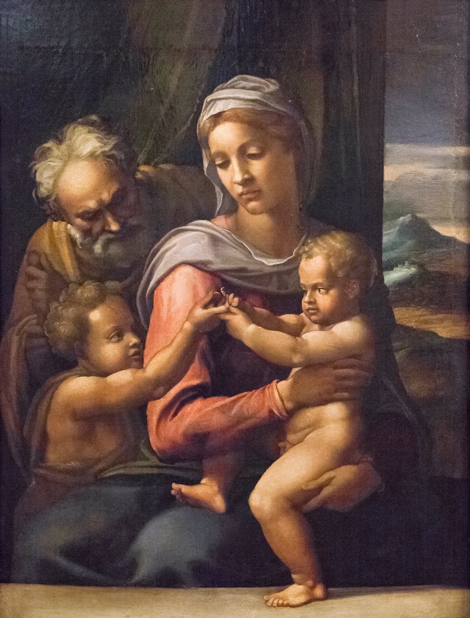 Holy Family with St John the Baptist by (1509 66) Daniele da Volterra