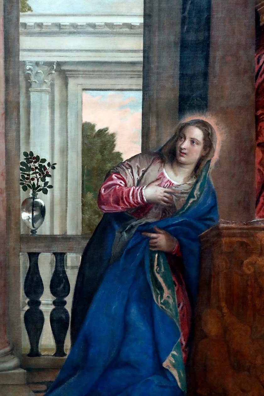 The Annunciation of the Virgin by Veronese