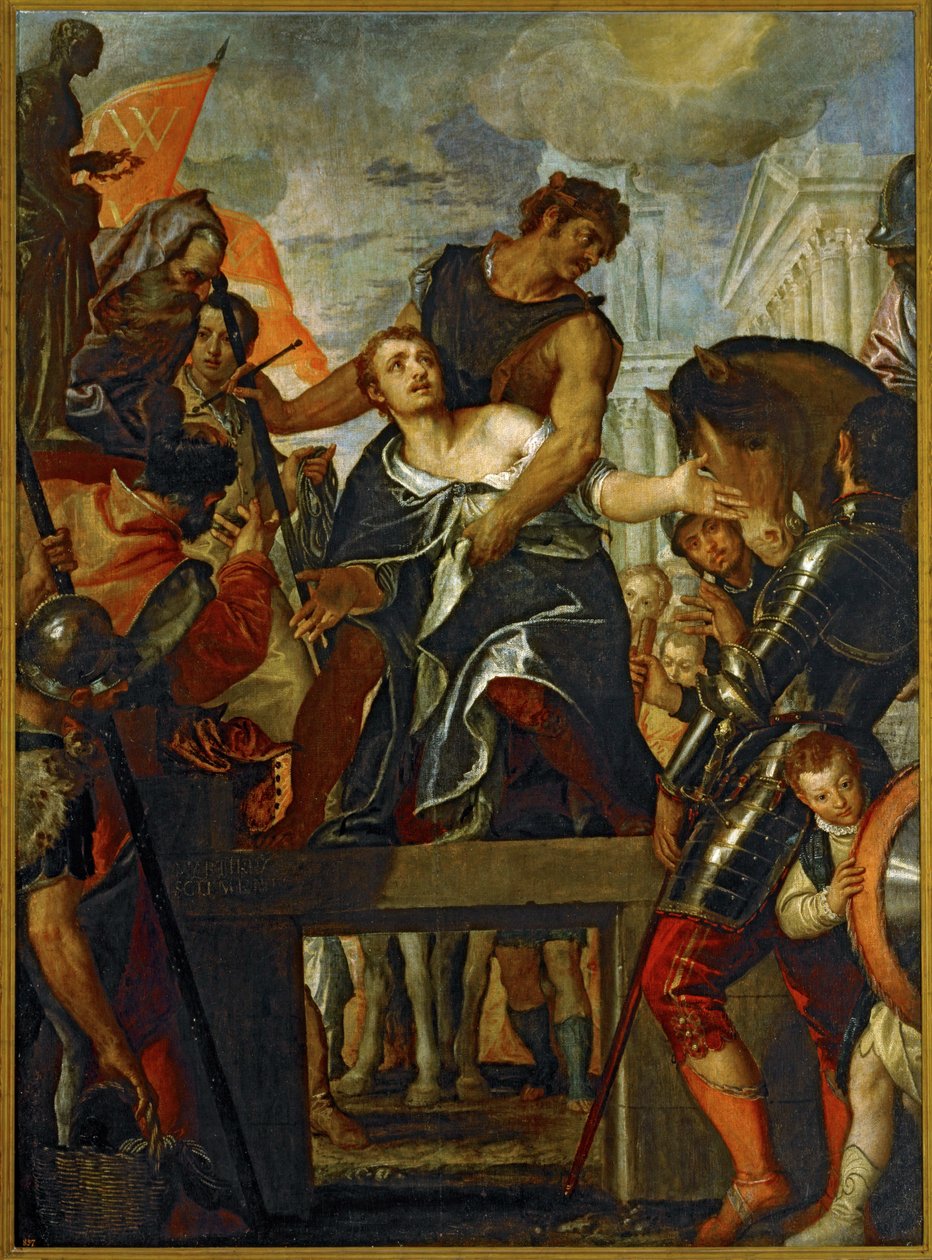 The Martyrdom of Saint Menas by (1528 88) Veronese