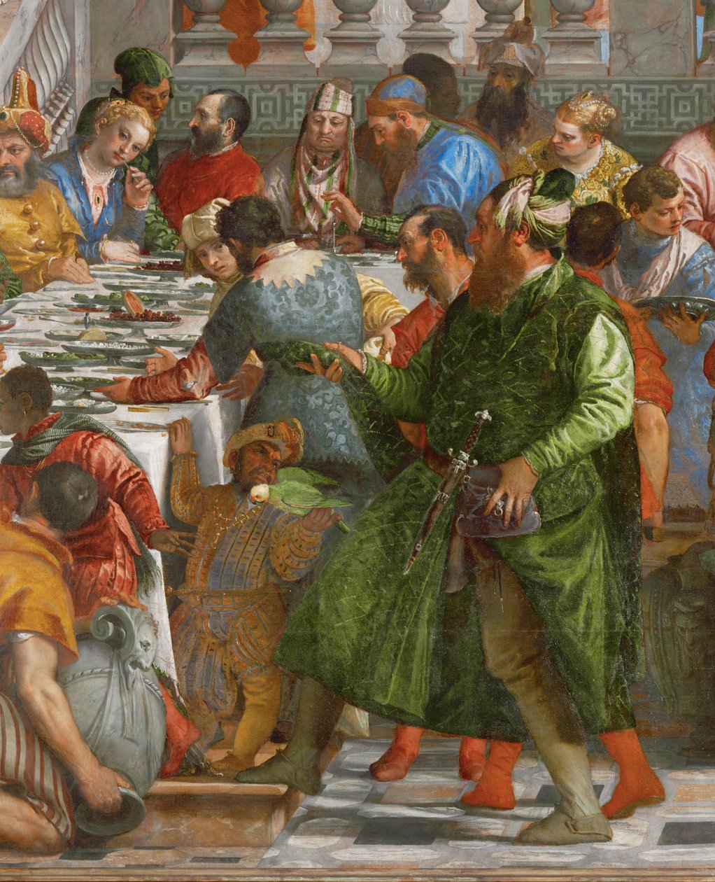 The Wedding at Cana by (1528 88) Veronese