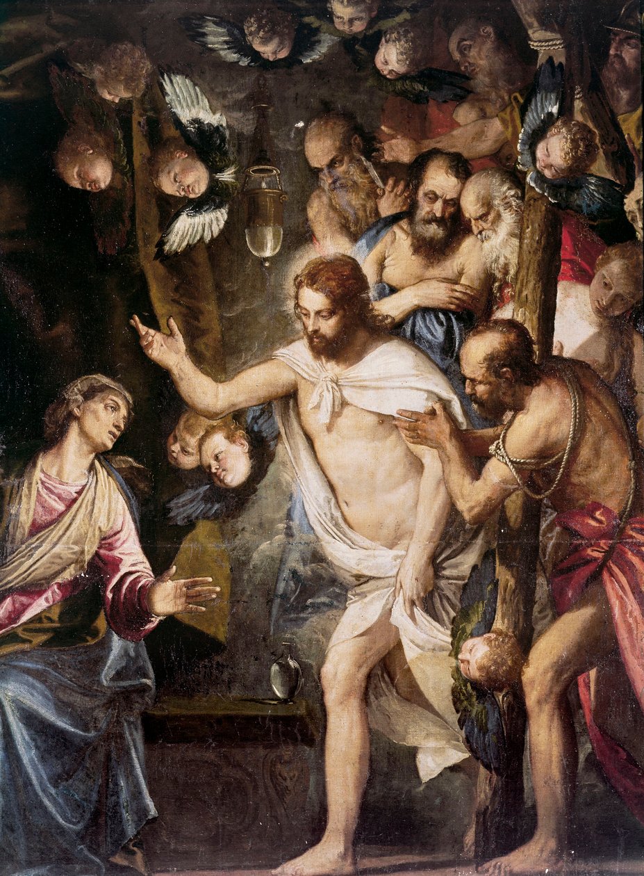 Christ in Limbo, painting by Paolo Caliari Veronese by Veronese