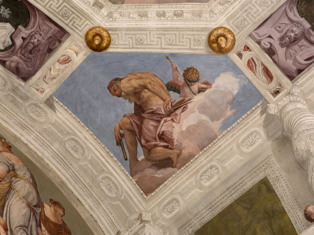 Paolo Caliari Known as Veronese, Fresco, Villa Barbaro, Maser, Italy by Veronese