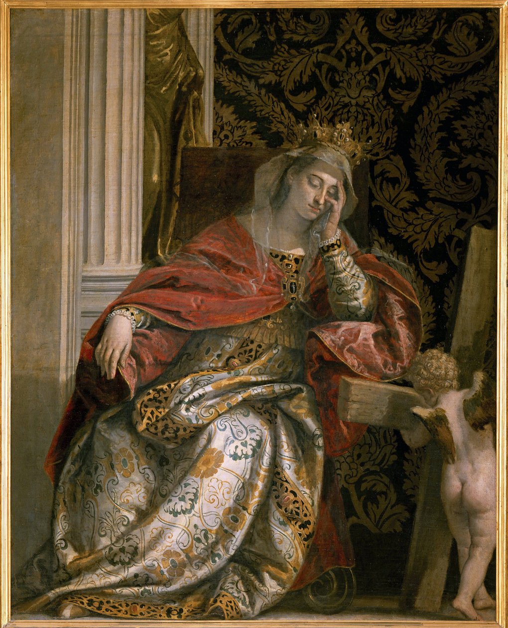 The Dream of Saint Helena by Paolo Veronese by Veronese