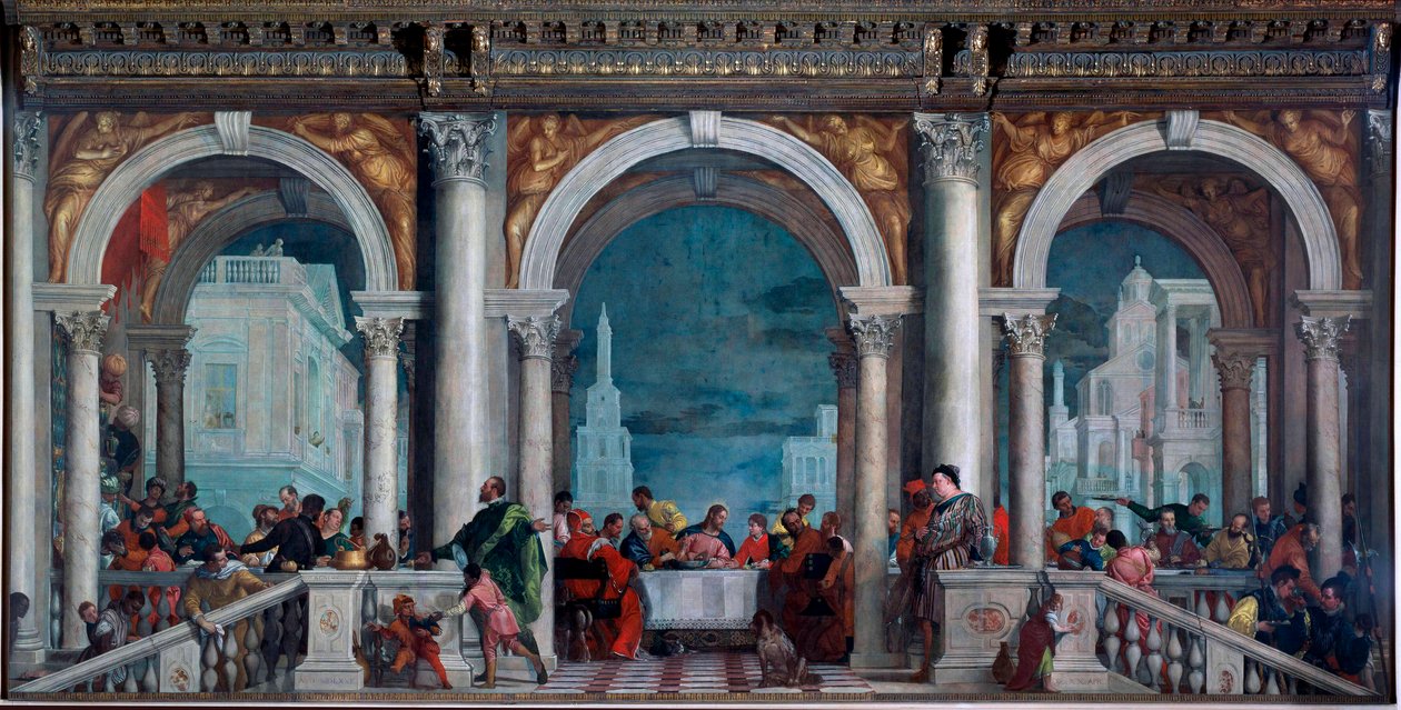 The meal at Levi by Veronese
