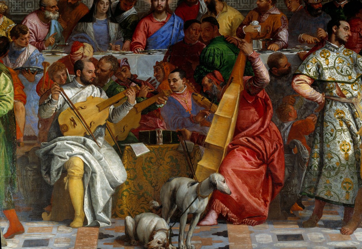 The Wedding of Cana (detail) by Veronese