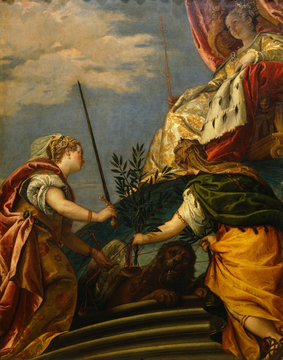 Venice Between Glory and Peace by (1528-88) Veronese