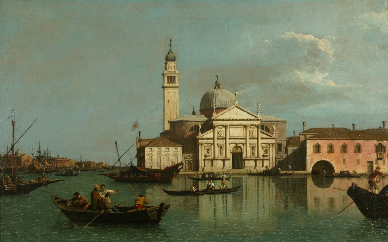 The Church Of San Giorgio Maggiore, Venice, c.1740 by (1697 1768) Canaletto