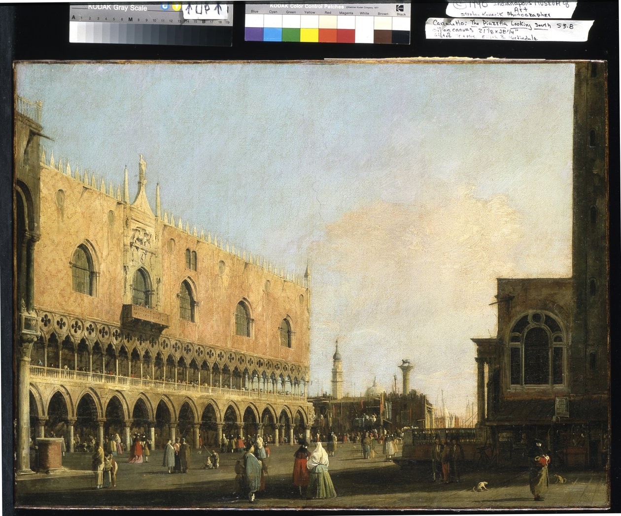 View Of The Piazzetta San Marco Looking South by (1697 1768) Canaletto