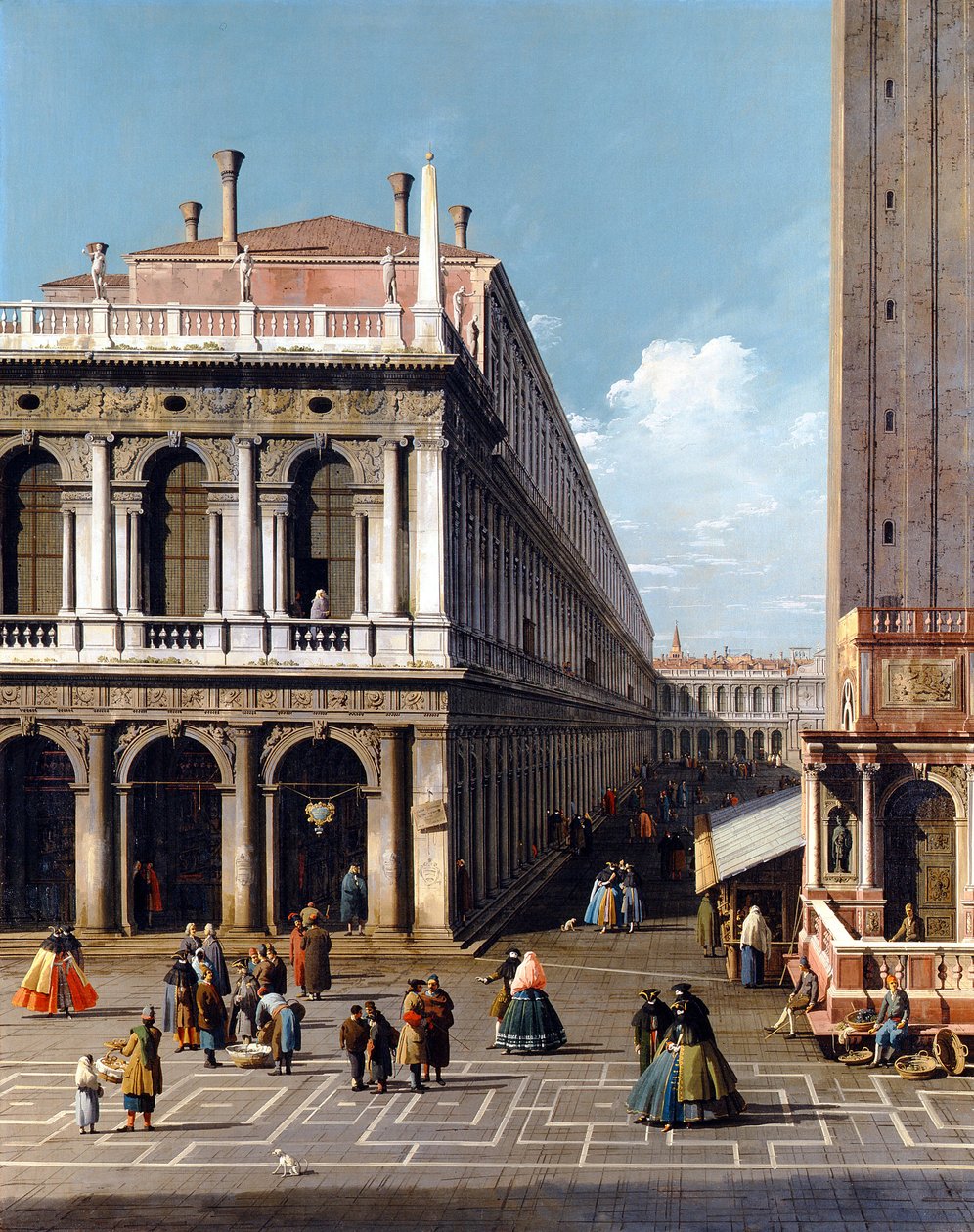 Piazza San Marco by Canaletto