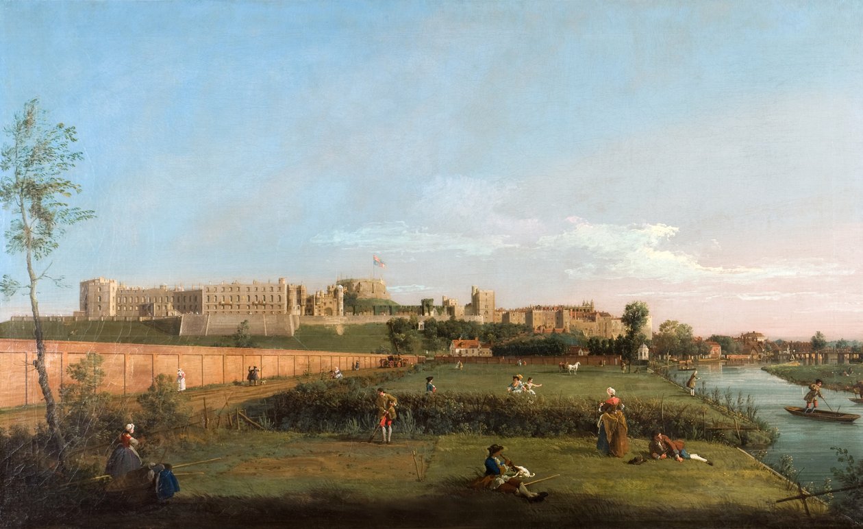 Windsor Castle from the South East by Canaletto