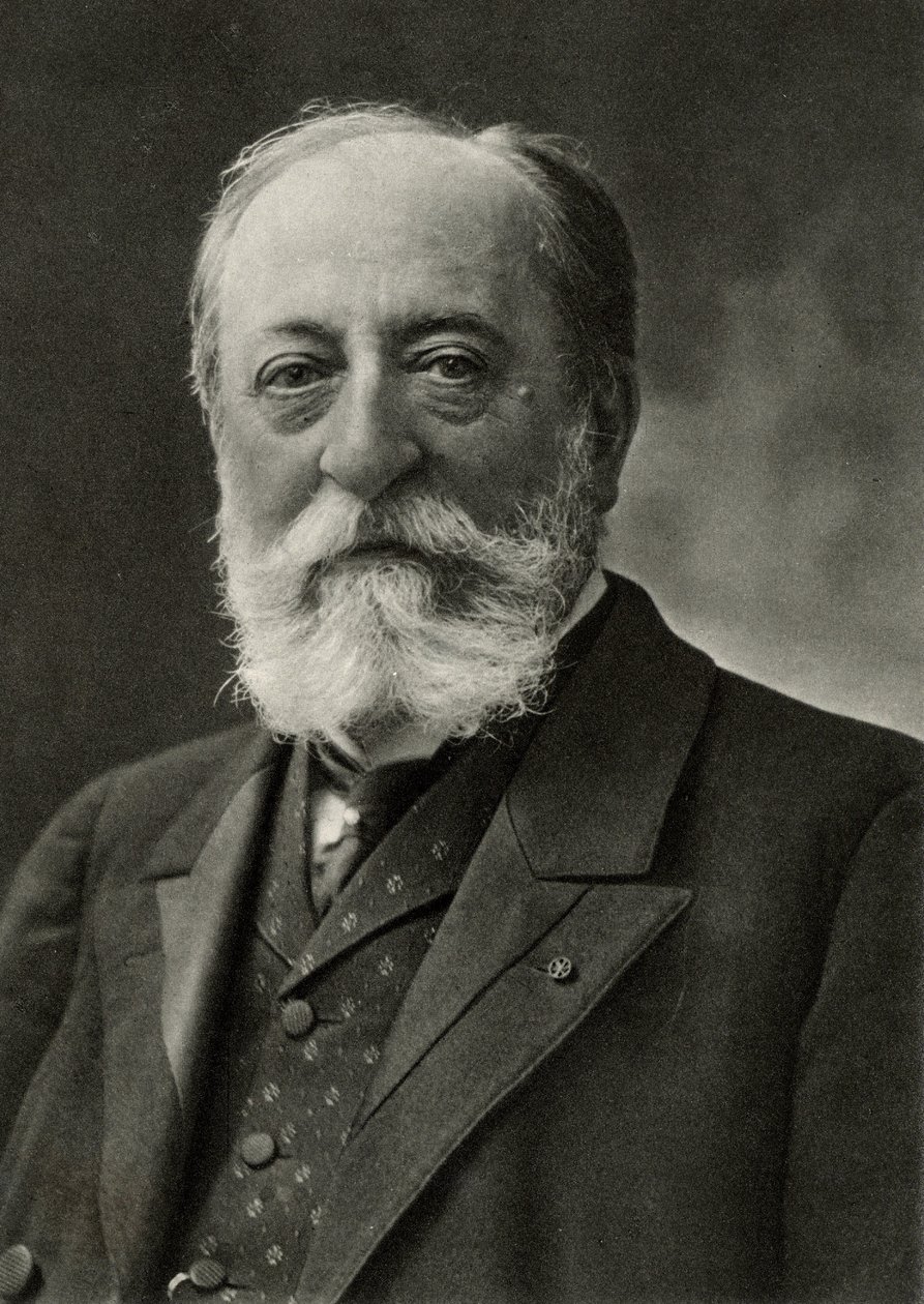 Camille Saint-Saens (1835-1921) French Composer and Organist by (1820-1910) Nadar