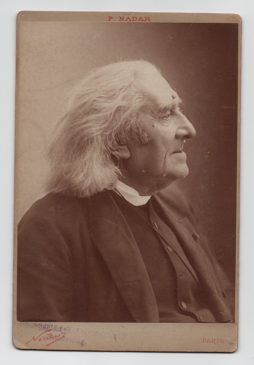 Franz Liszt (1811-1886) by (1820 1910) Nadar