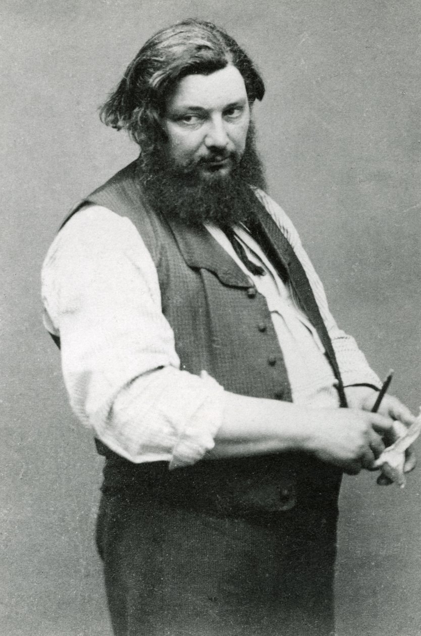 Gustave Courbet by (1820 1910) Nadar