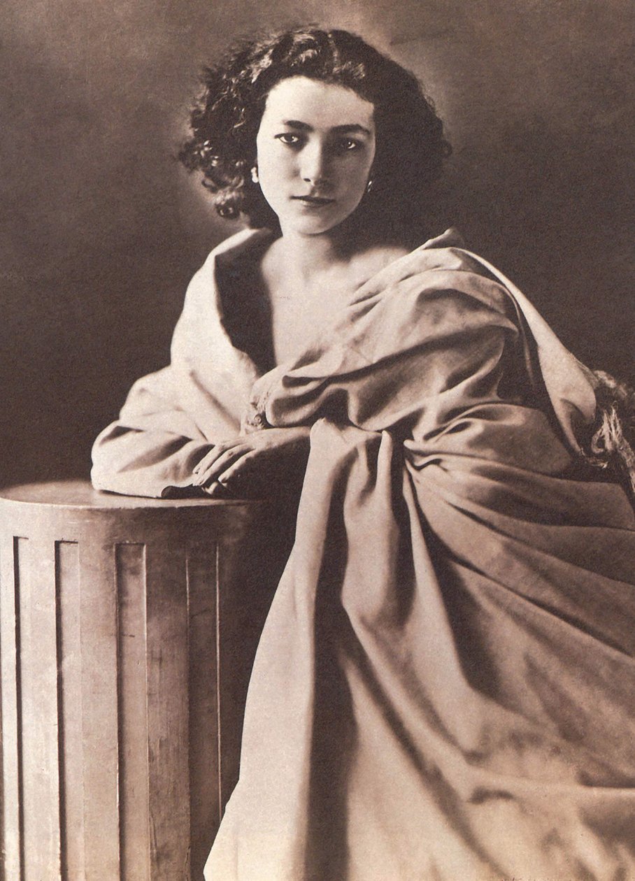 Portrait of Henriette Rosine Bernard dit Sarah Bernhardt (1844-1923) by Nadar by Nadar