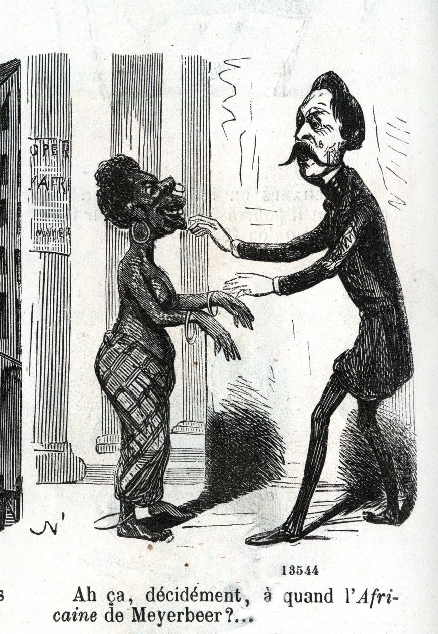 When is Giacomo Meyerbeer African? by Nadar