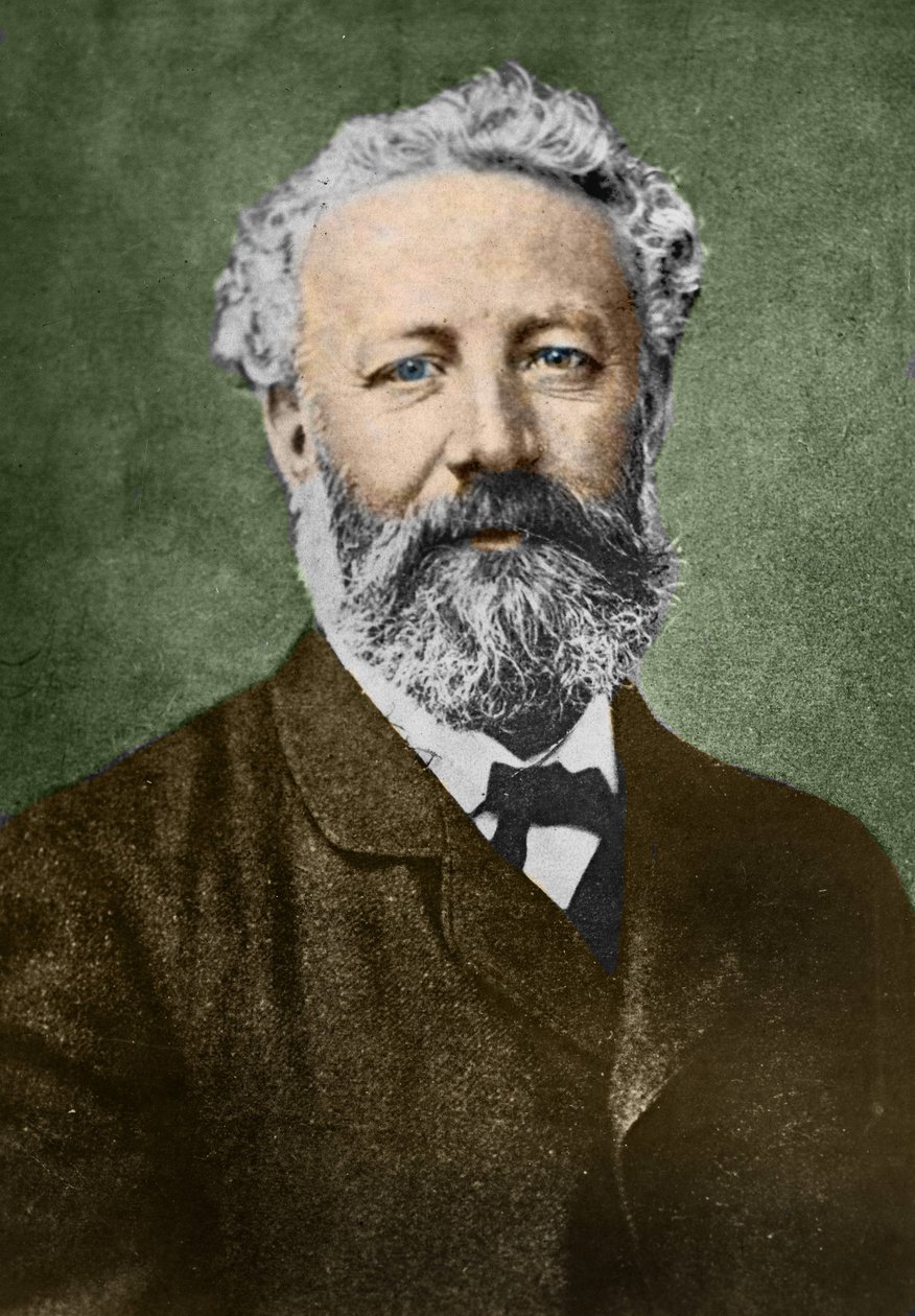 Portrait of Jules Verne (1828-1905), French writer, by Nadar by Nadar
