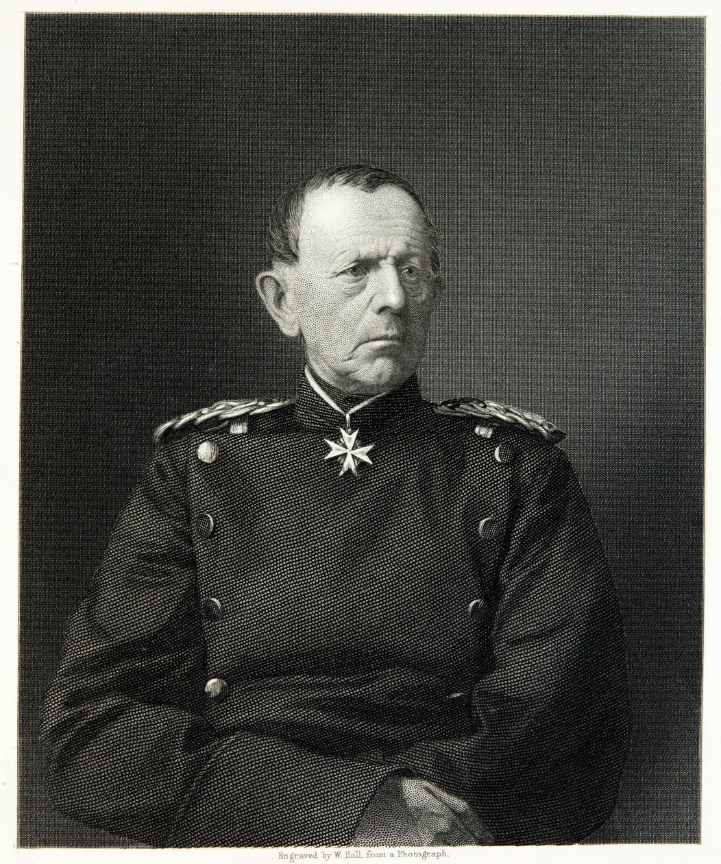 General Von Moltke by (after) English photographer