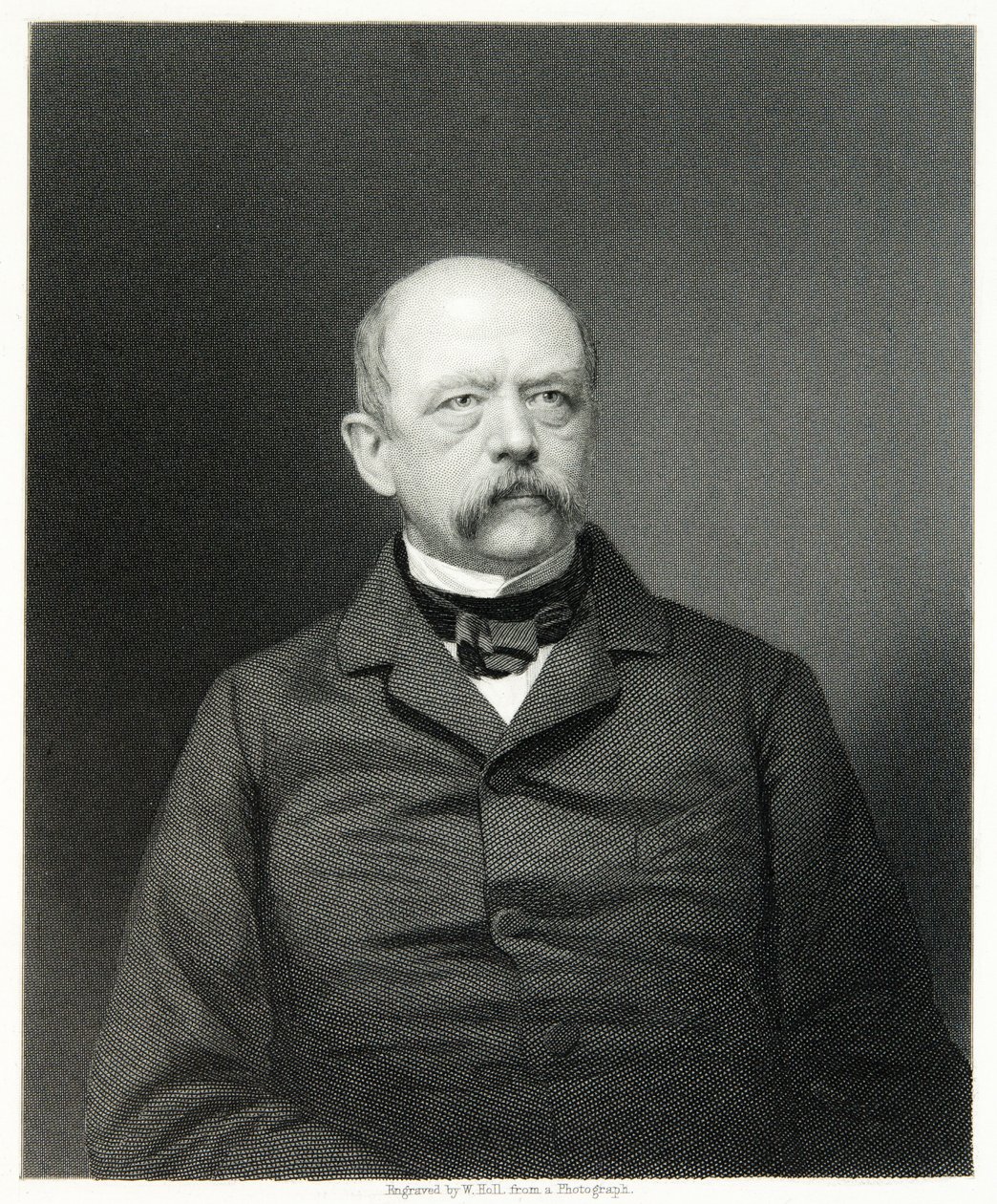 Otto von Bismarck by (after) English photographer