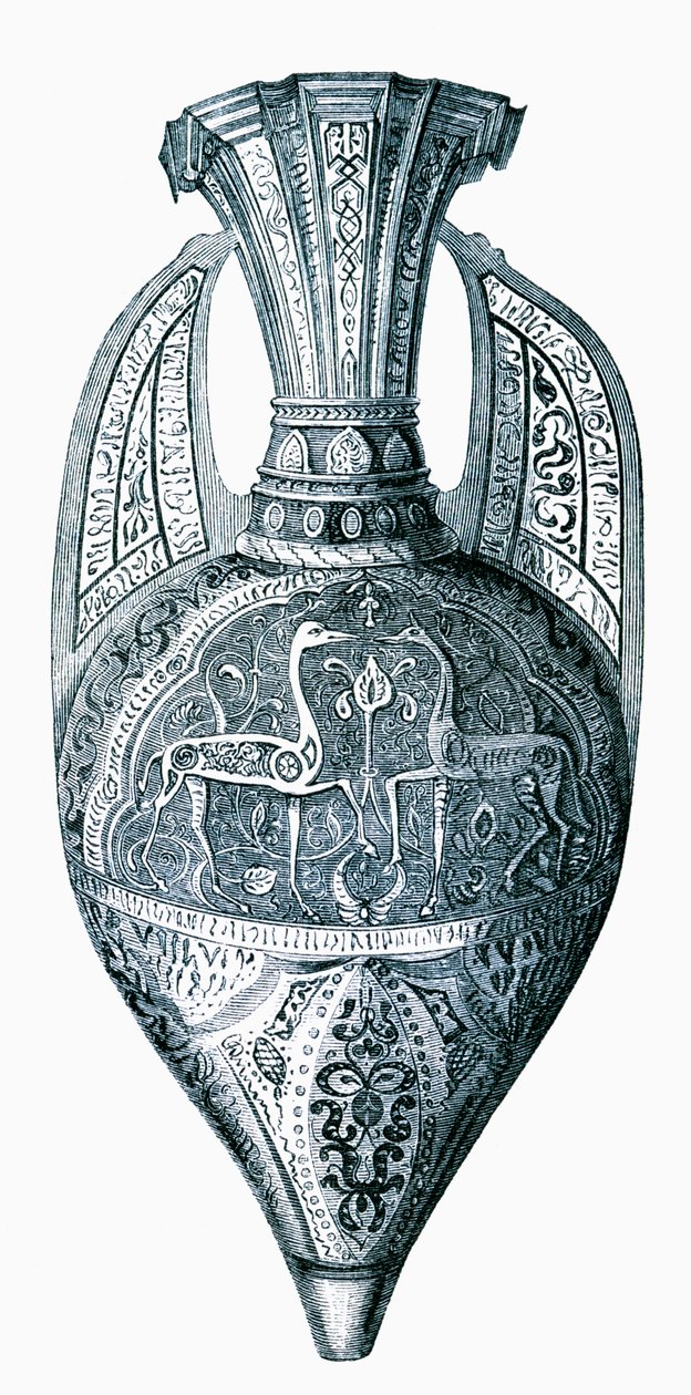 14th Century Lustre Storage Vase of the Alhambra, Granada by (after) French School