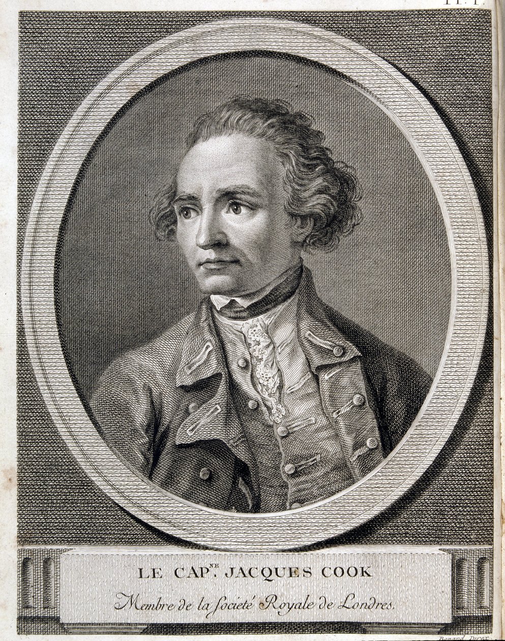 Captain James Cook, Member of the Royal Society of London by (after) French School