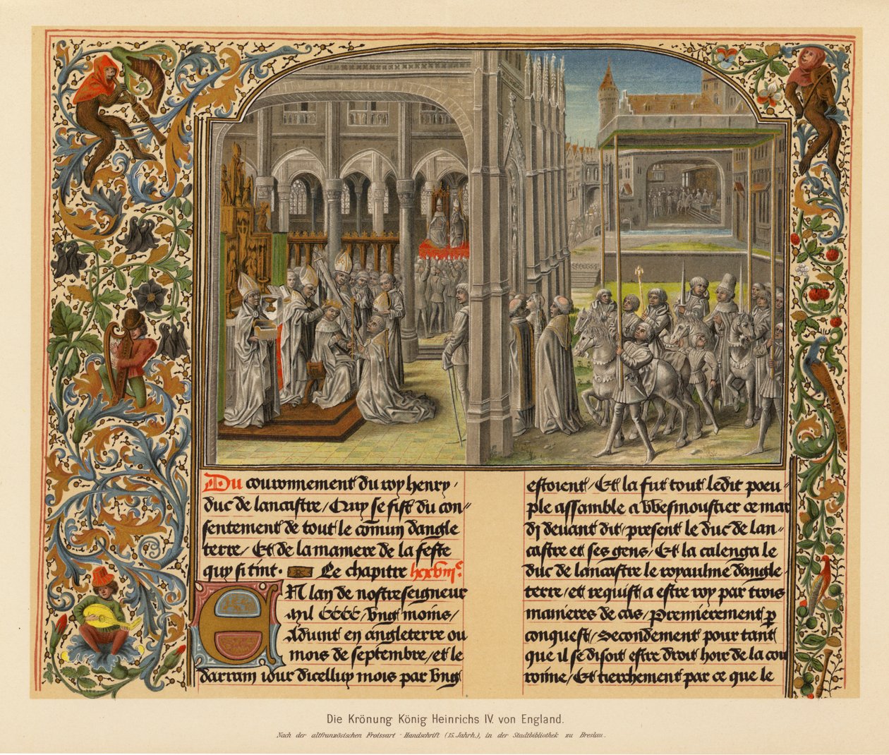 Coronation of Henry IV by (after) French School