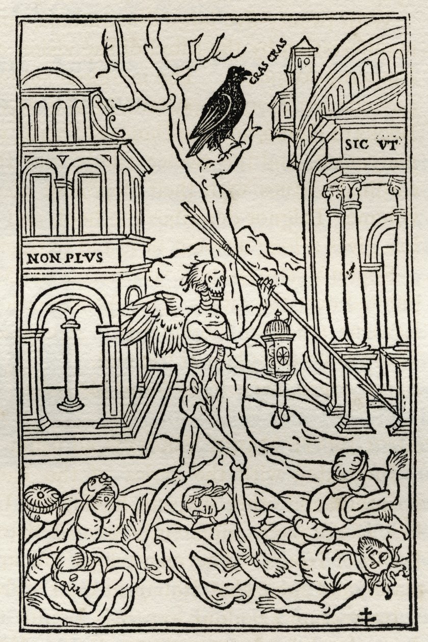 Illustration to Prayers for the Dead, from 