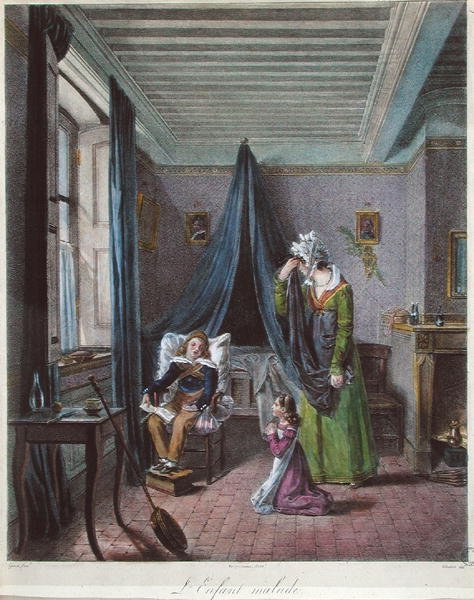 The Sick Child by (after) Genot