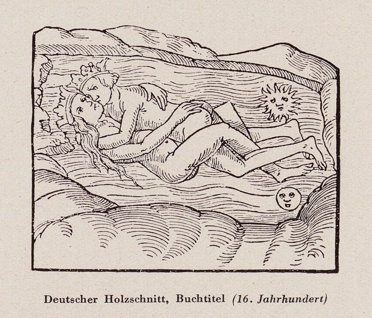 King and Queen Engaged in Sexual Intercourse by (after) German School