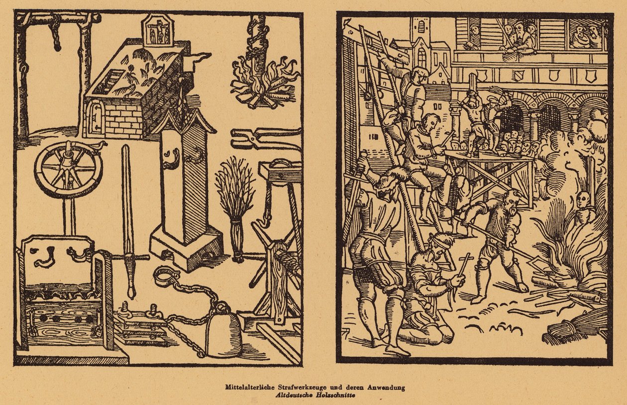 Medieval Punishments by (after) German School