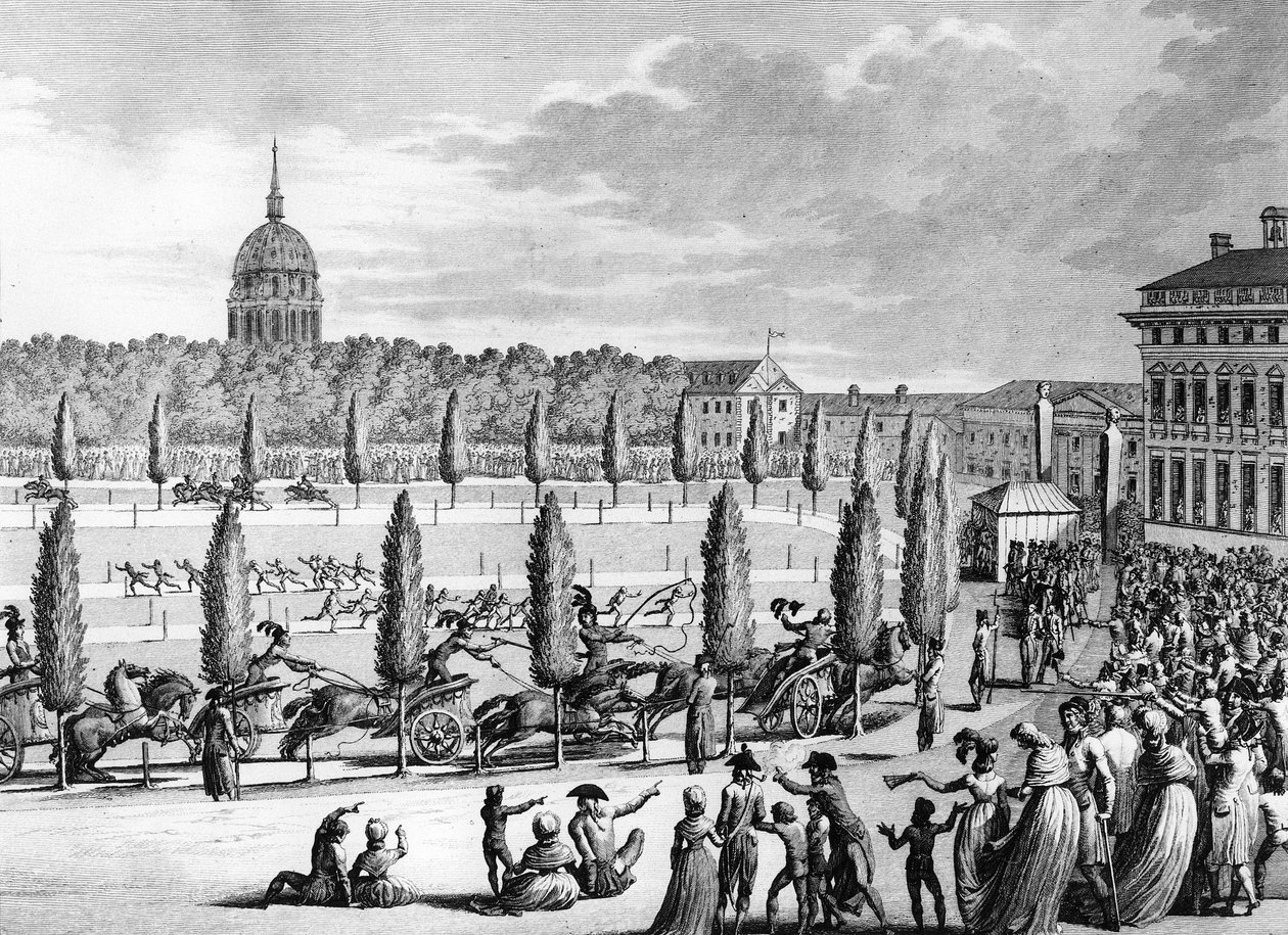 French Revolution: Fete of the founding of the Republic on the 1st of Friday An V (September 22) by (after) Girardet