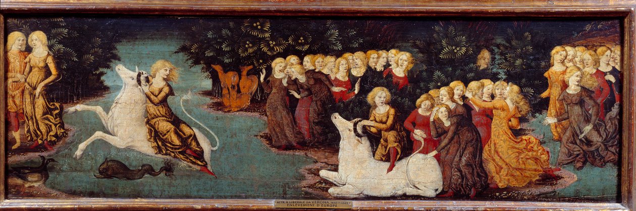 The Kidnapping of Europe by (c.1445 1527) Liberale da Verona