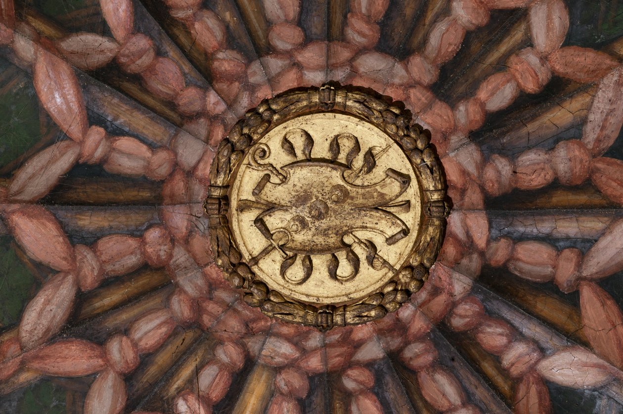 Detail of the vault by (c.1489 1534) Correggio