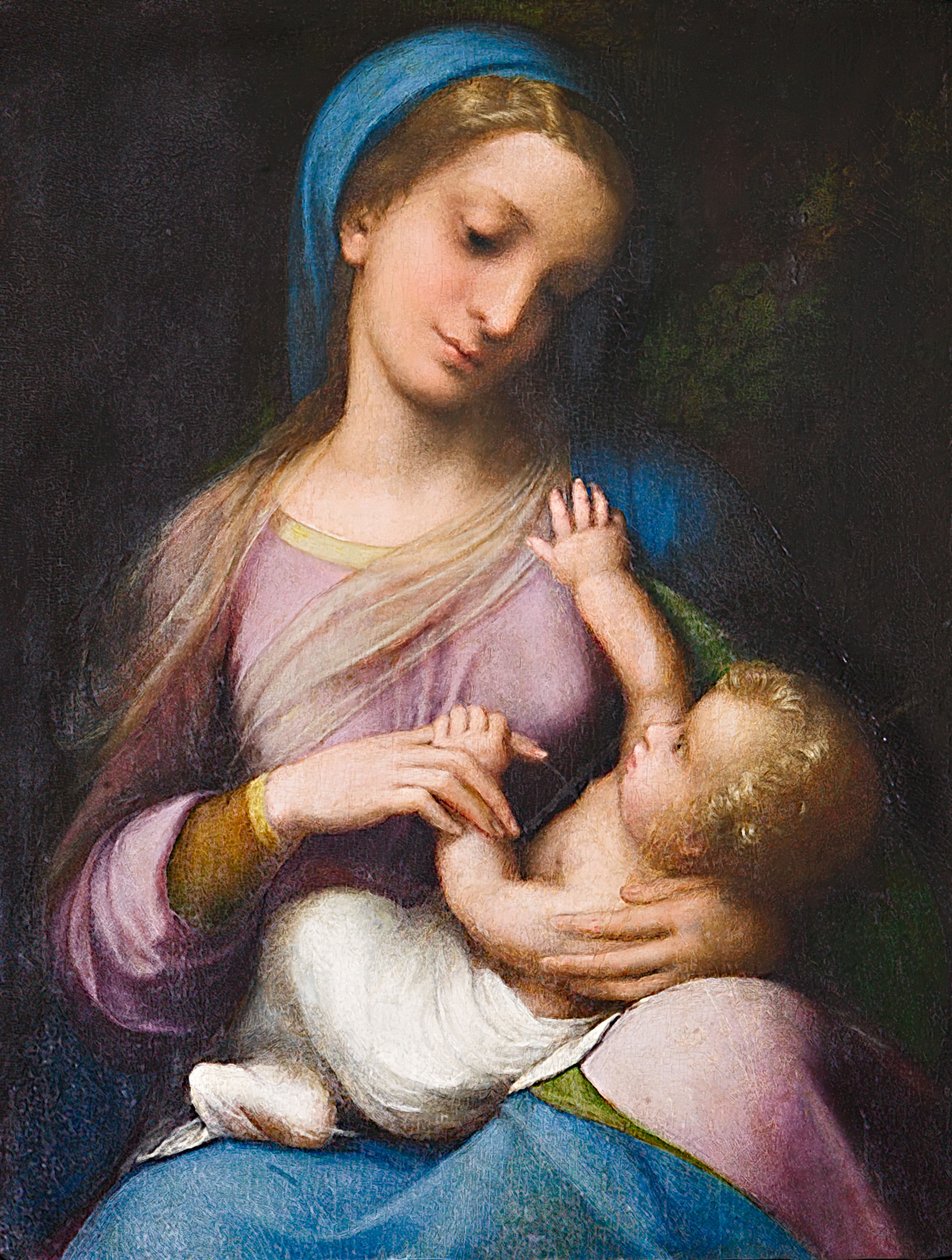 Madonna with Child or Madonna Campori by (c.1489 1534) Correggio