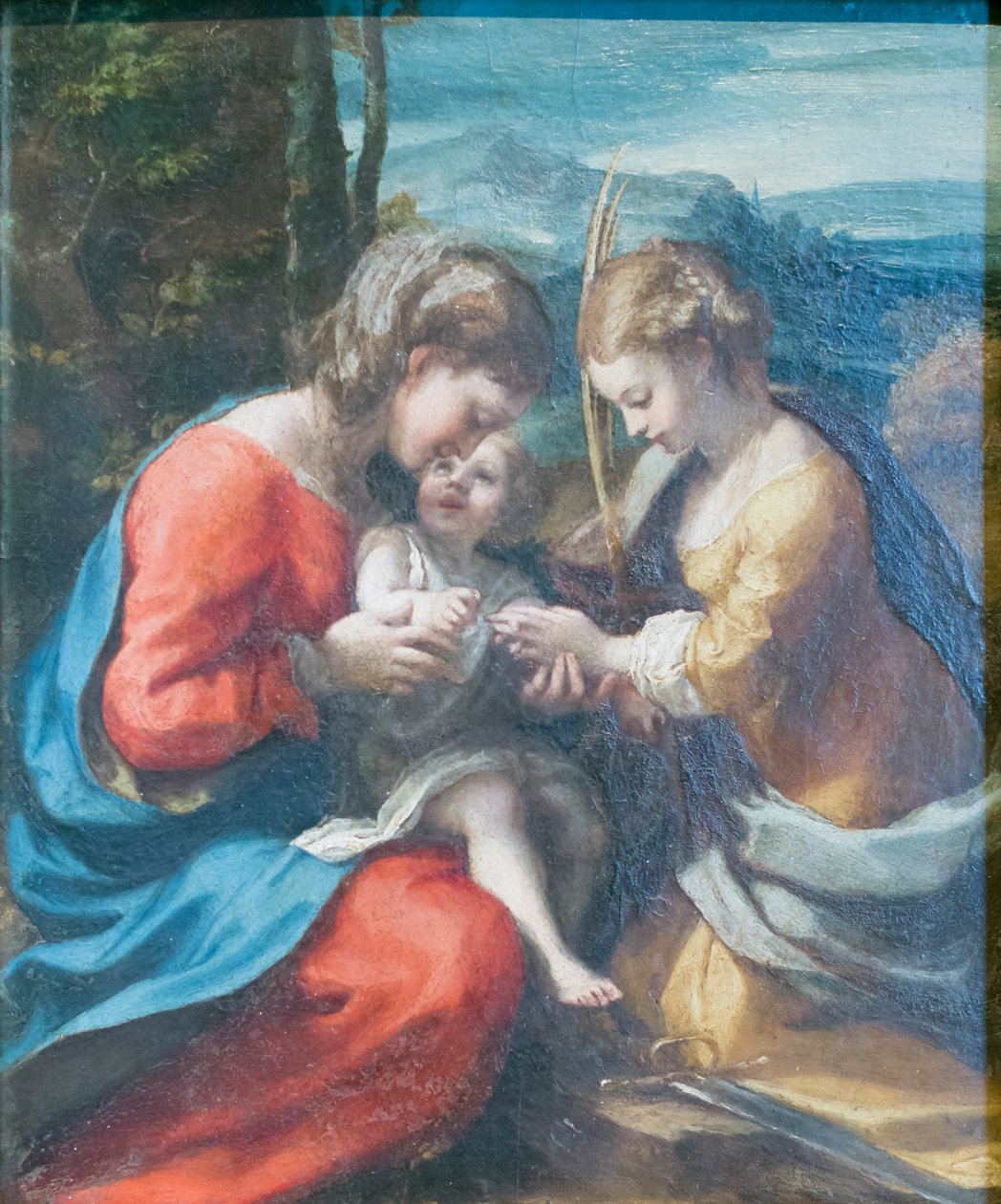 Mystical Marriage of Saint Catherine by (c.1489 1534) Correggio