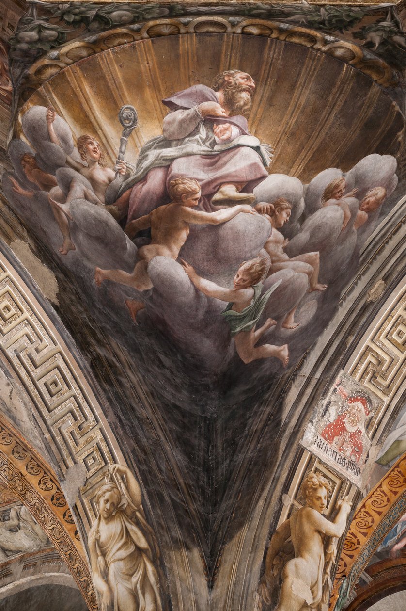 St Bernard (detail) by (c.1489 1534) Correggio