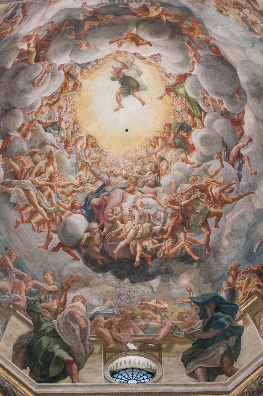 The Assumption of the Virgin (detail) by (c.1489 1534) Correggio